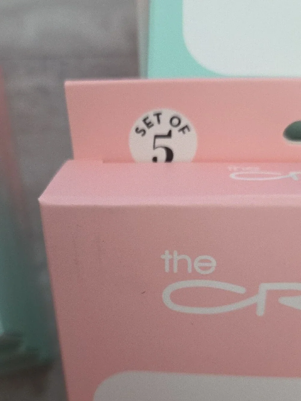 The Crème Shop Rose Water Essence Sheet Mask - Pink Box Of 5